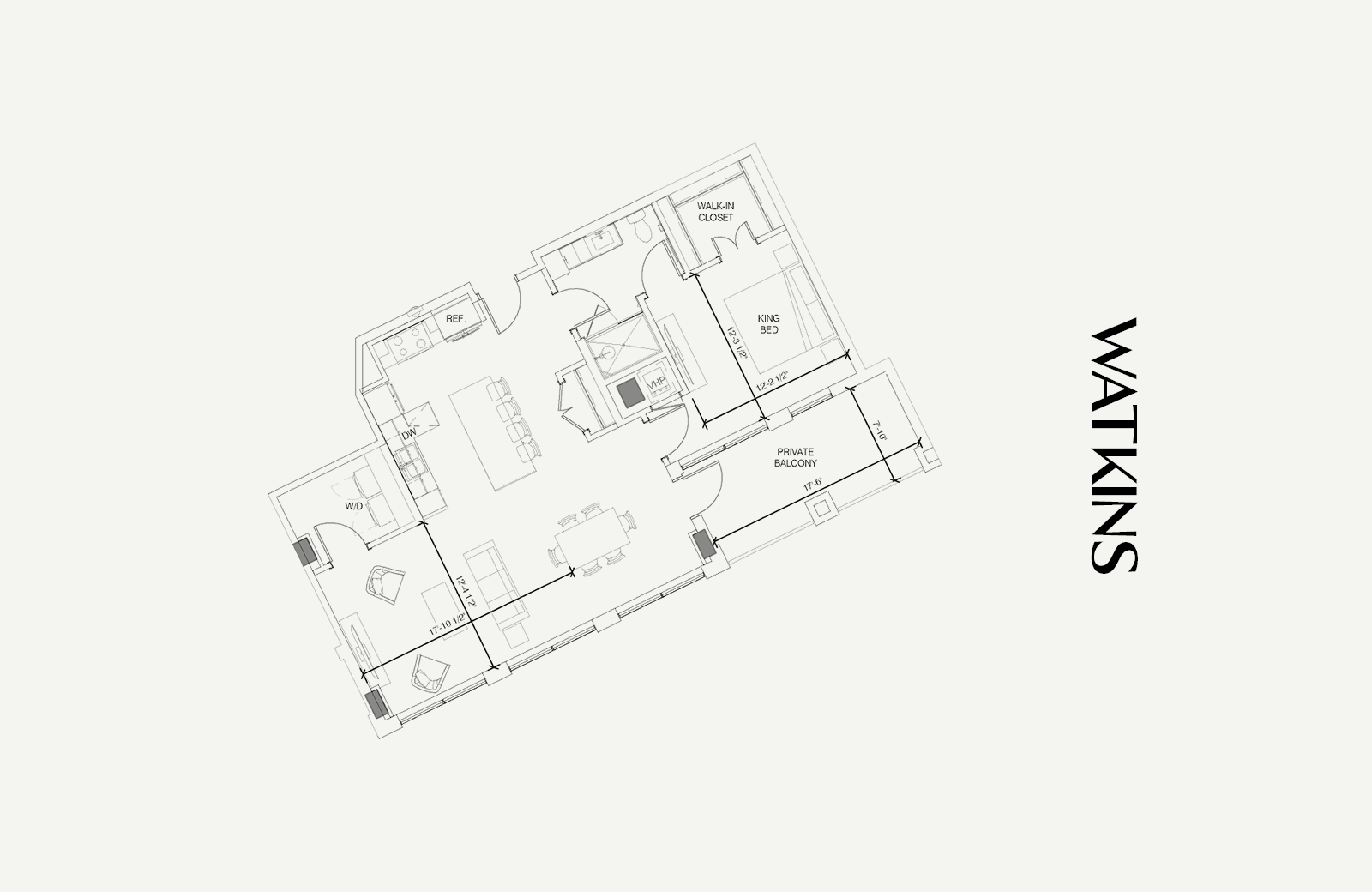 Waterbury House | Minneapolis, MN | 1 Bedroom